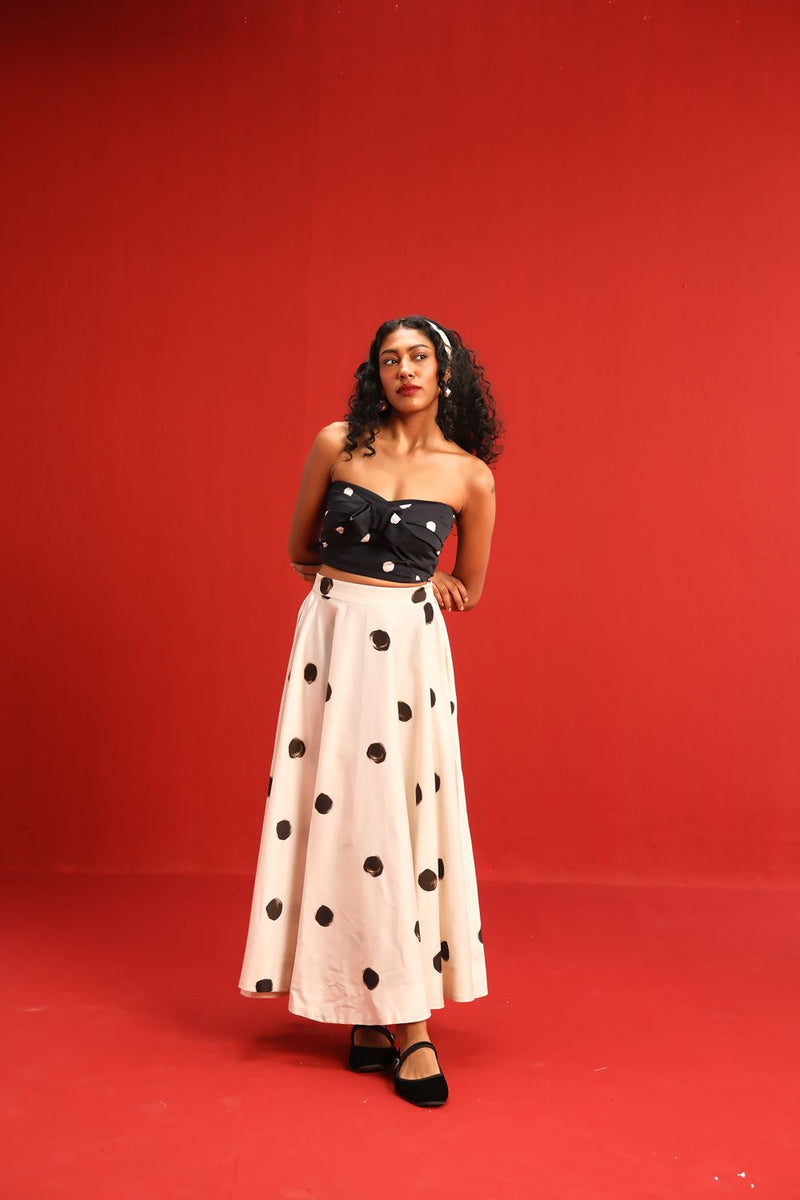 The Davis set satin by Yam in black color for women Worldwide