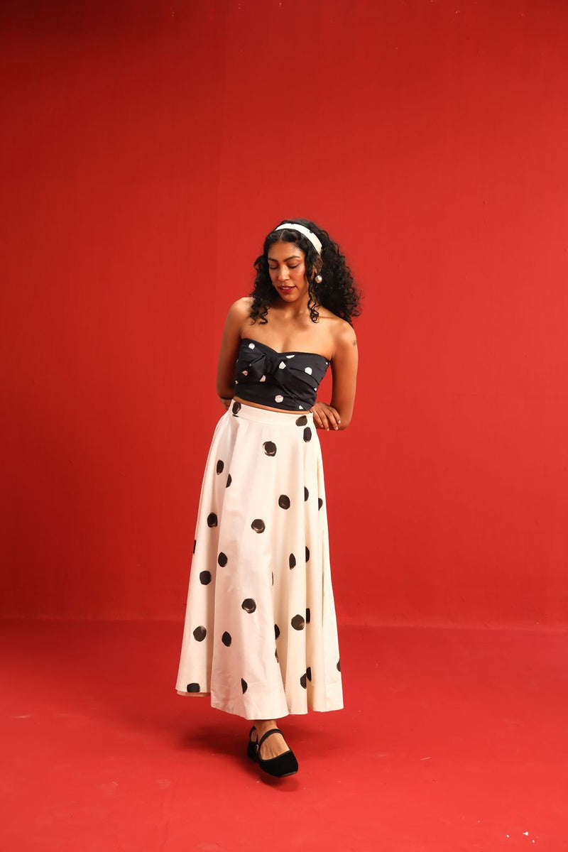 The Davis set satin by Yam in black color for women Worldwide