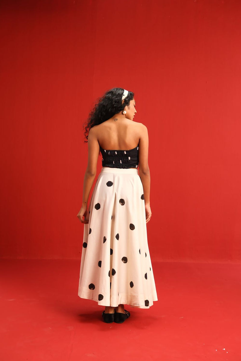 The Davis set satin by Yam in black color for women Worldwide