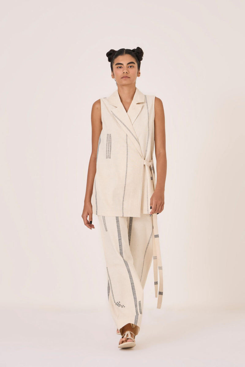Yacine Handwoven Cotton Set cotton by The Summer House for women Worldwide