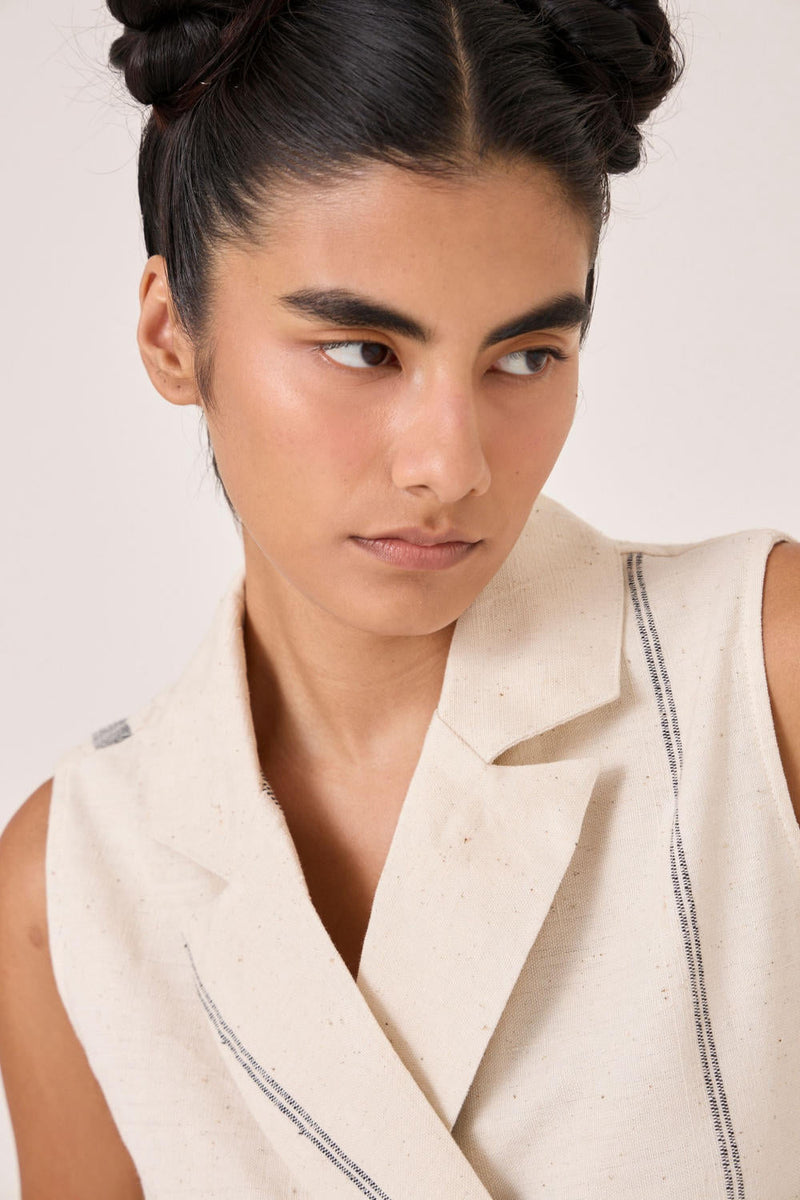 Yacine Handwoven Cotton Set cotton by The Summer House for women Worldwide