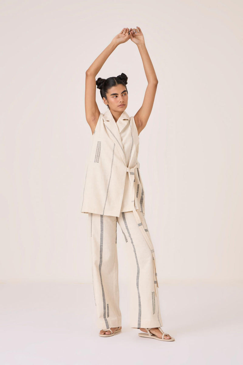Yacine Handwoven Cotton Set cotton by The Summer House for women Worldwide