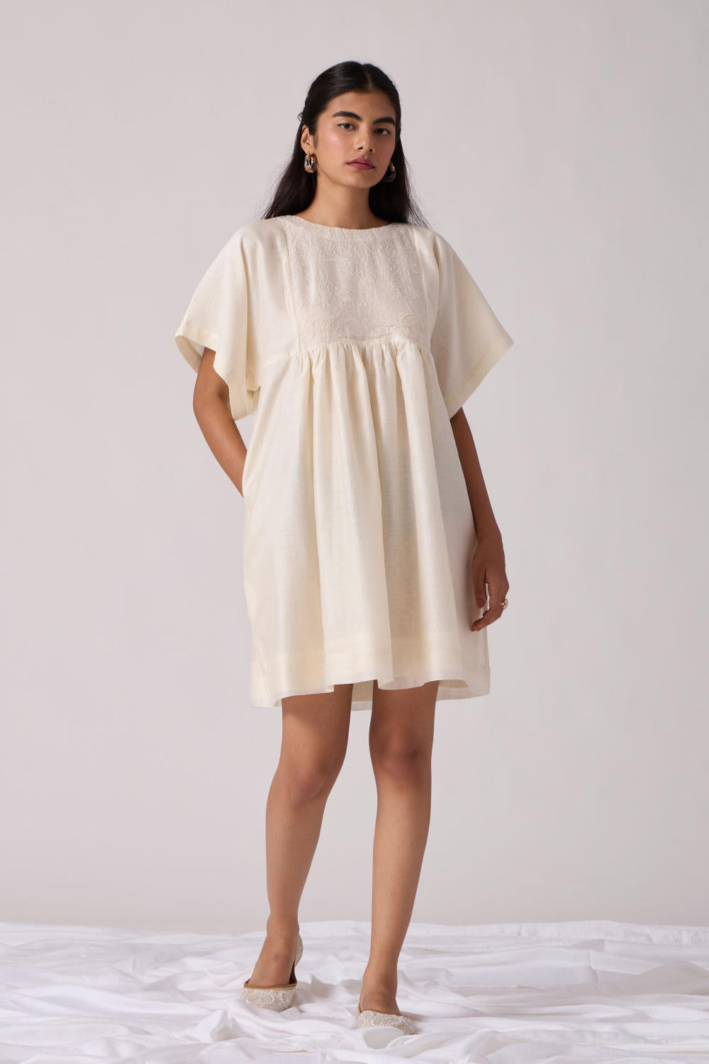 Yara - Off White Dress