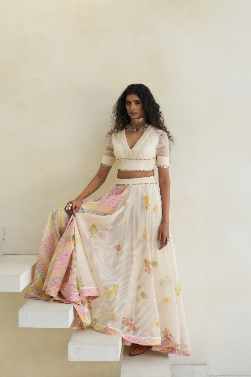 Zuri Set cotton by SWATTI KAPOOR in multi color for women Worldwide