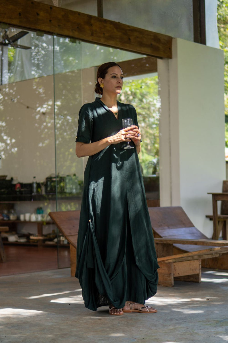 A DEODAR CALLED SERENDIPITY by Khara Kapas in green for women Worldwide