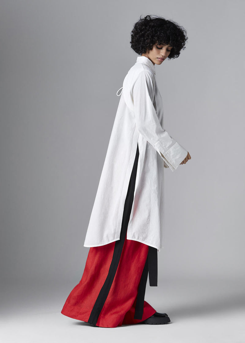 Alana Shirt Top & Tunics by Chola in white color for women Worldwide