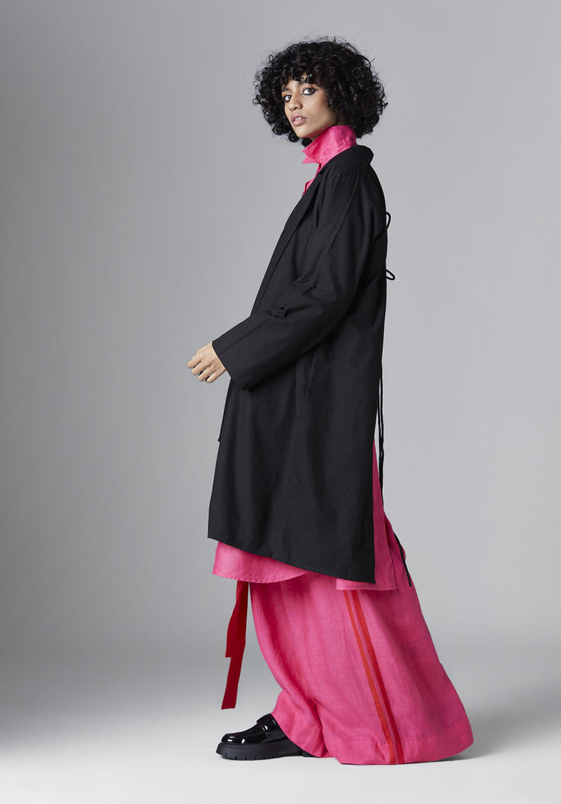Alaric Jacket Jackets & Overlays by Chola in black color for women Worldwide