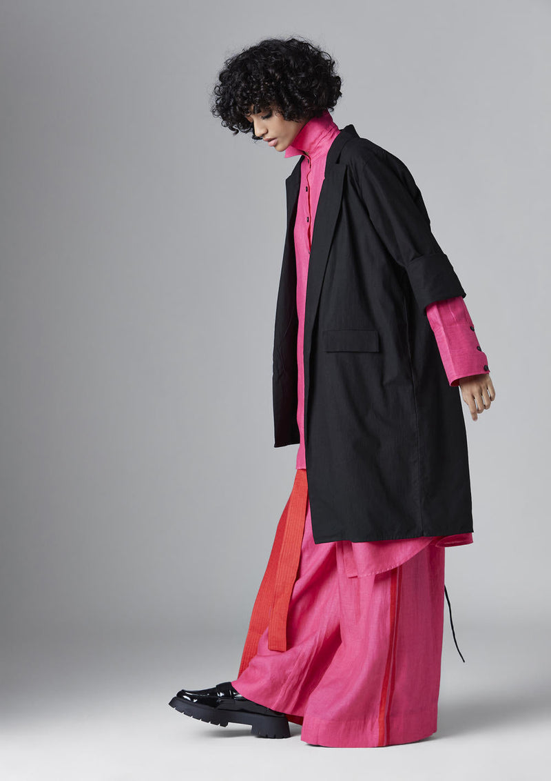 Alaric Jacket Jackets & Overlays by Chola in black color for women Worldwide