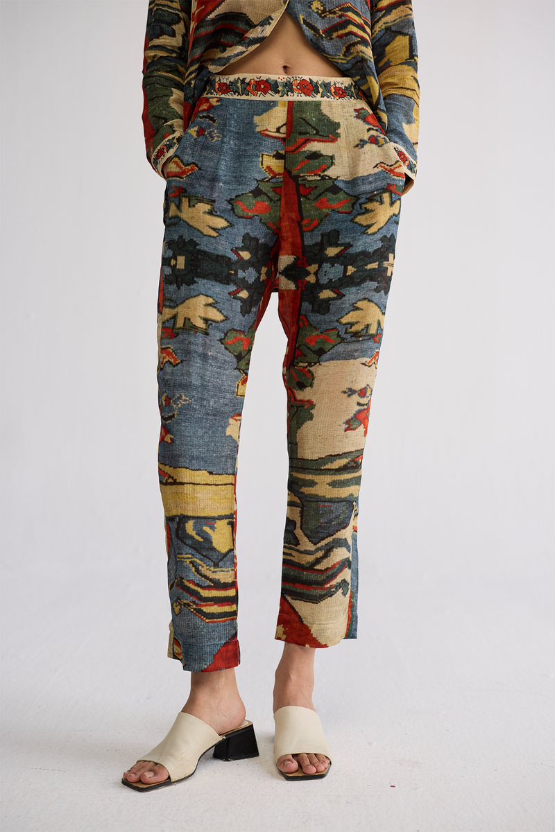 ALO CO-ORD SET crepe co-ord set by YAM in multicolor for women Worldwide