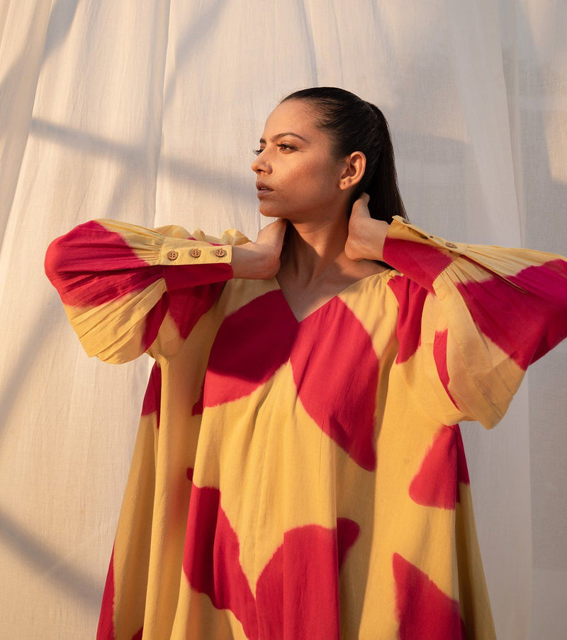 Althea by Khara Kapas in red for women Worldwide