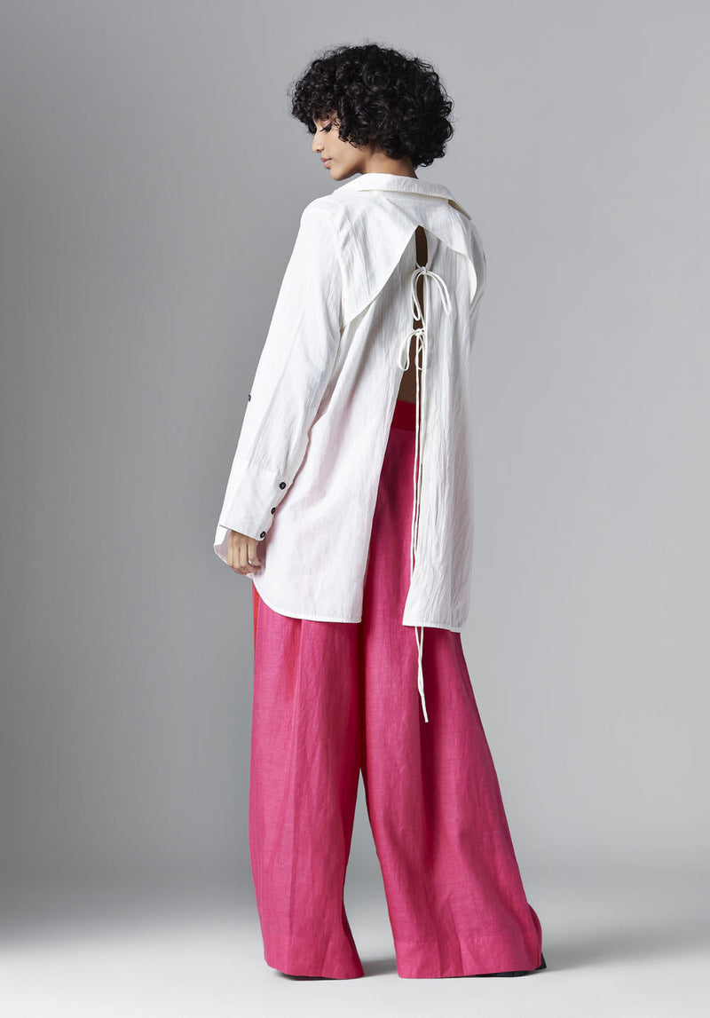 Alva Shirt Top & Tunics by Chola in white color for women Worldwide
