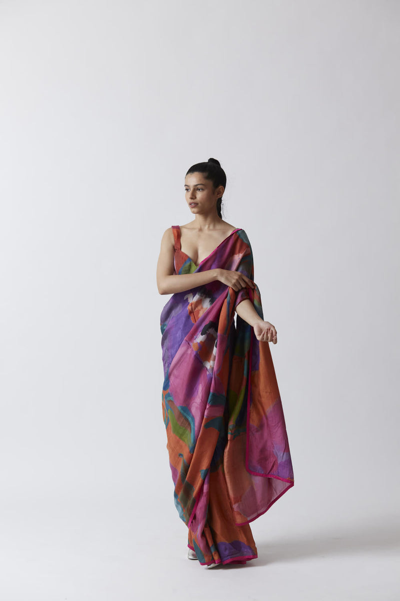 AMETHYST SAREE Sarees by Yam for women Worldwide