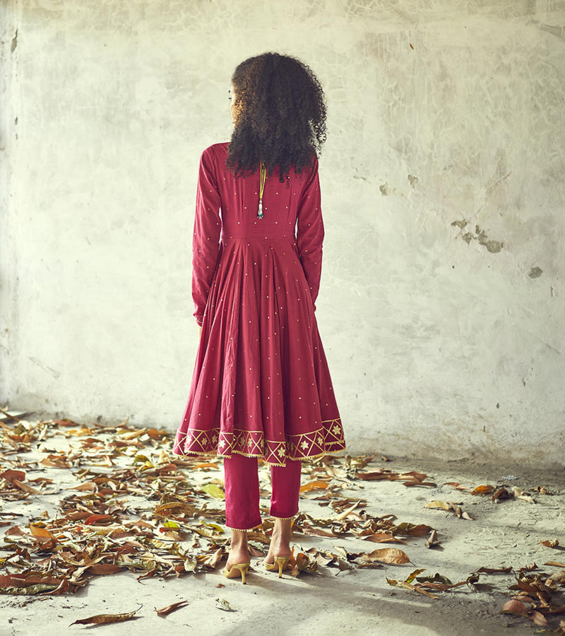 Angoori kurta set Kurta Sets by Khara Kapas for women Worldwide