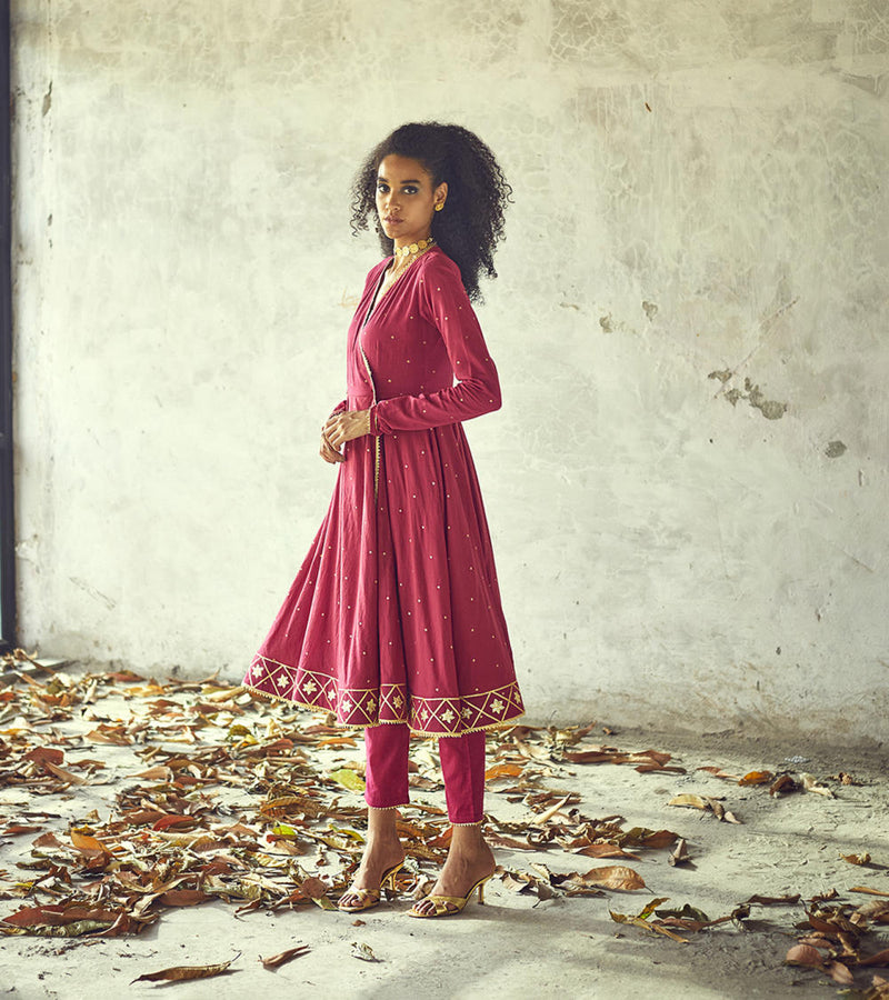 Angoori kurta set Kurta Sets by Khara Kapas for women Worldwide