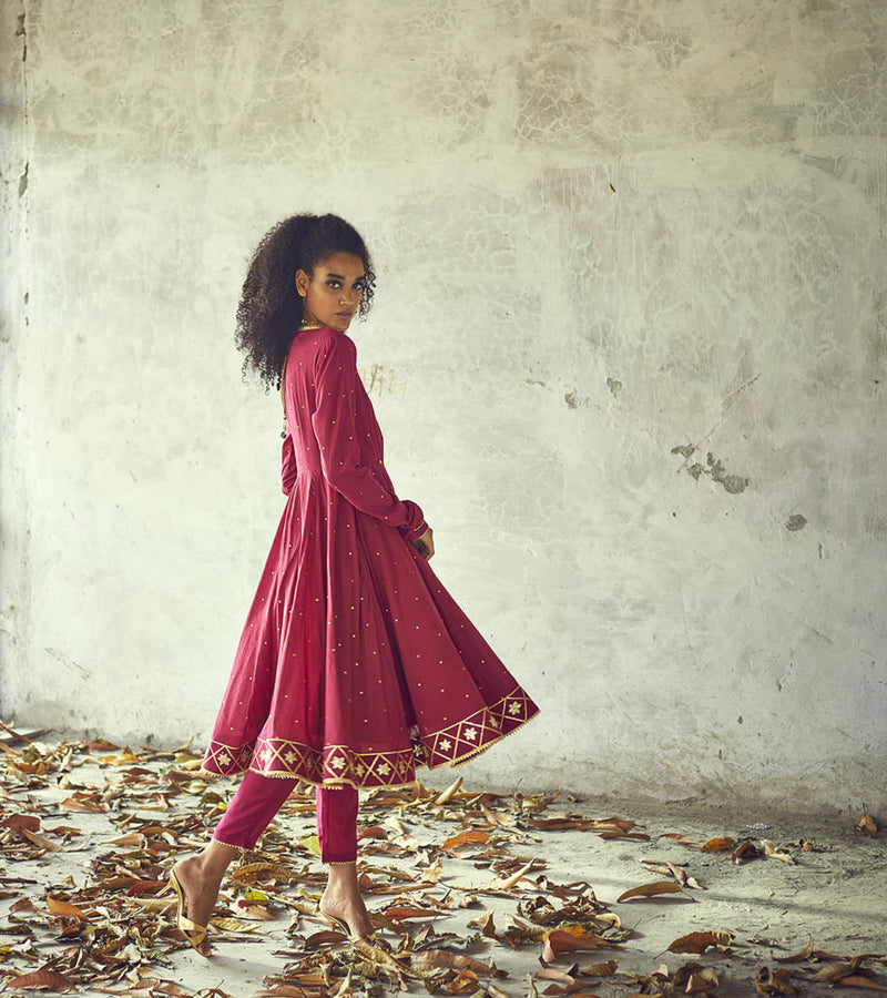 Angoori kurta set Kurta Sets by Khara Kapas for women Worldwide