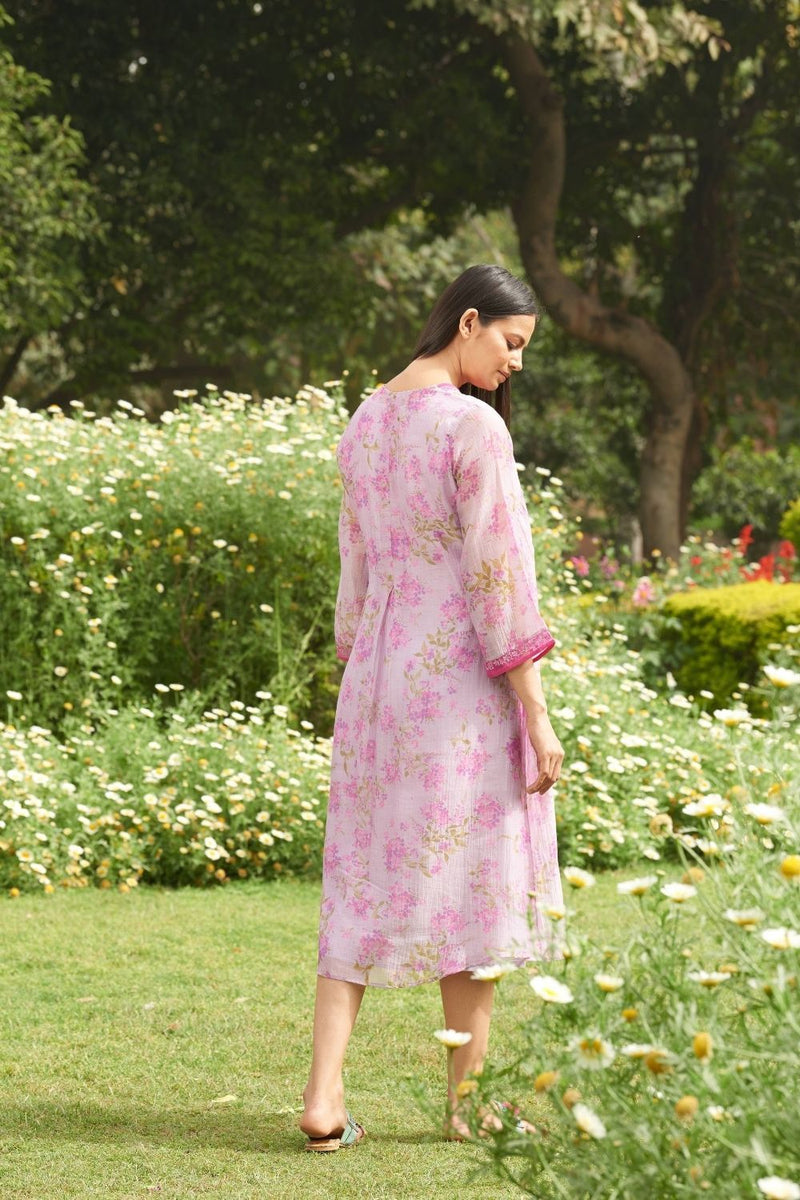 Aparajita Lilac Dress by Priti Prashant for women Worldwide