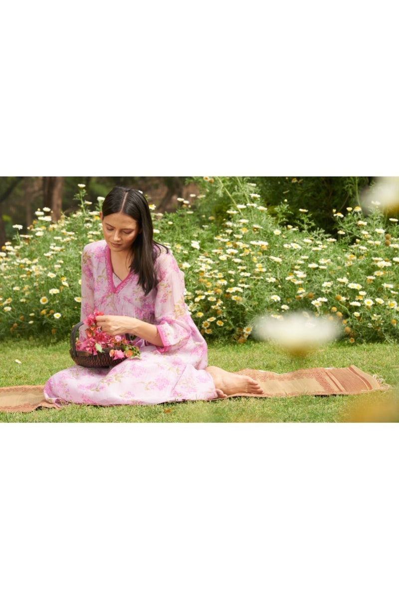 Aparajita Lilac Dress by Priti Prashant for women Worldwide