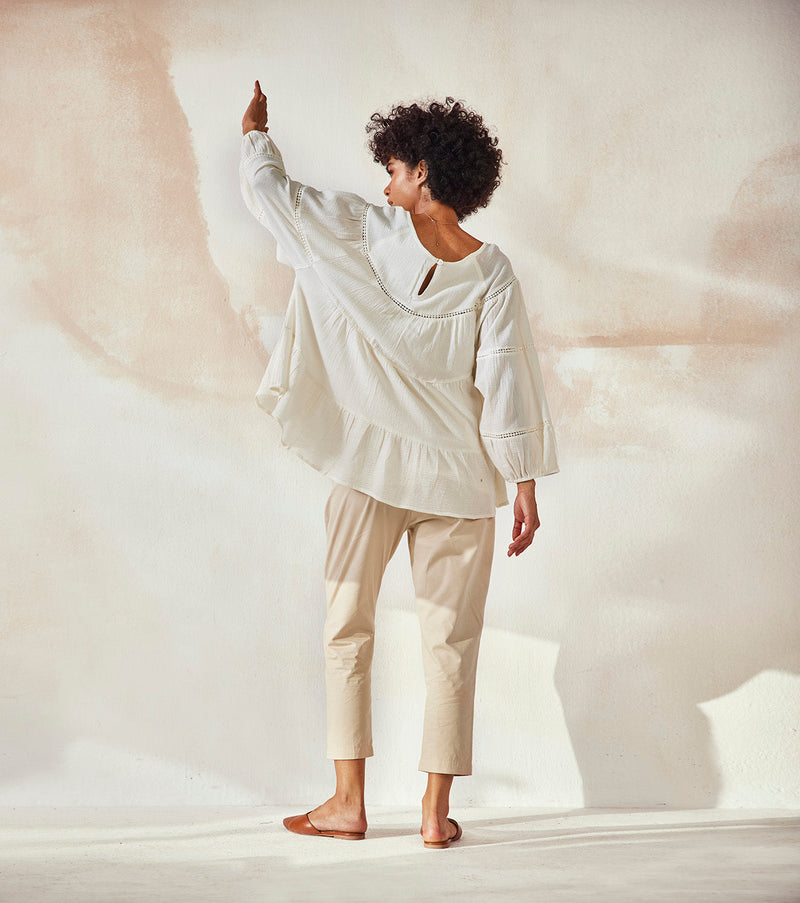 Apple Pants Bottoms by Khara Kapas for women Worldwide