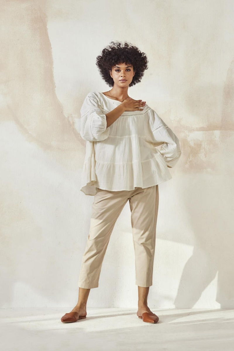Apple Pants Bottoms by Khara Kapas for women Worldwide