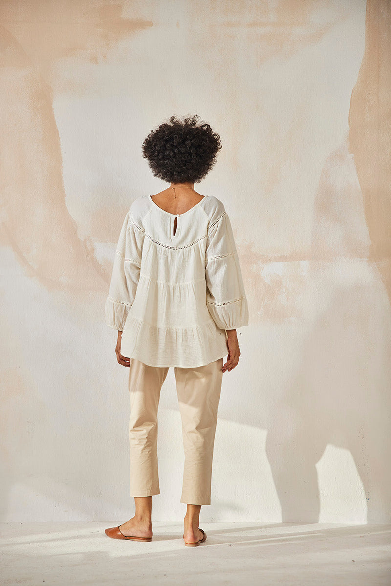 Apple Pants Bottoms by Khara Kapas for women Worldwide