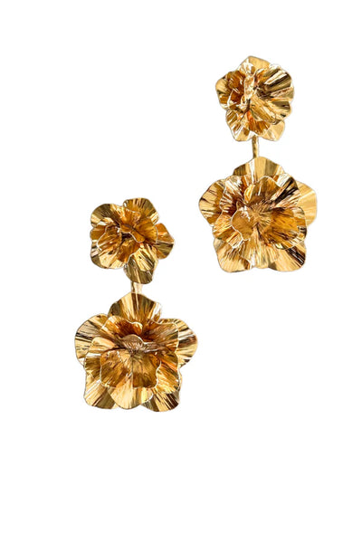 Waridi Flower Earrings