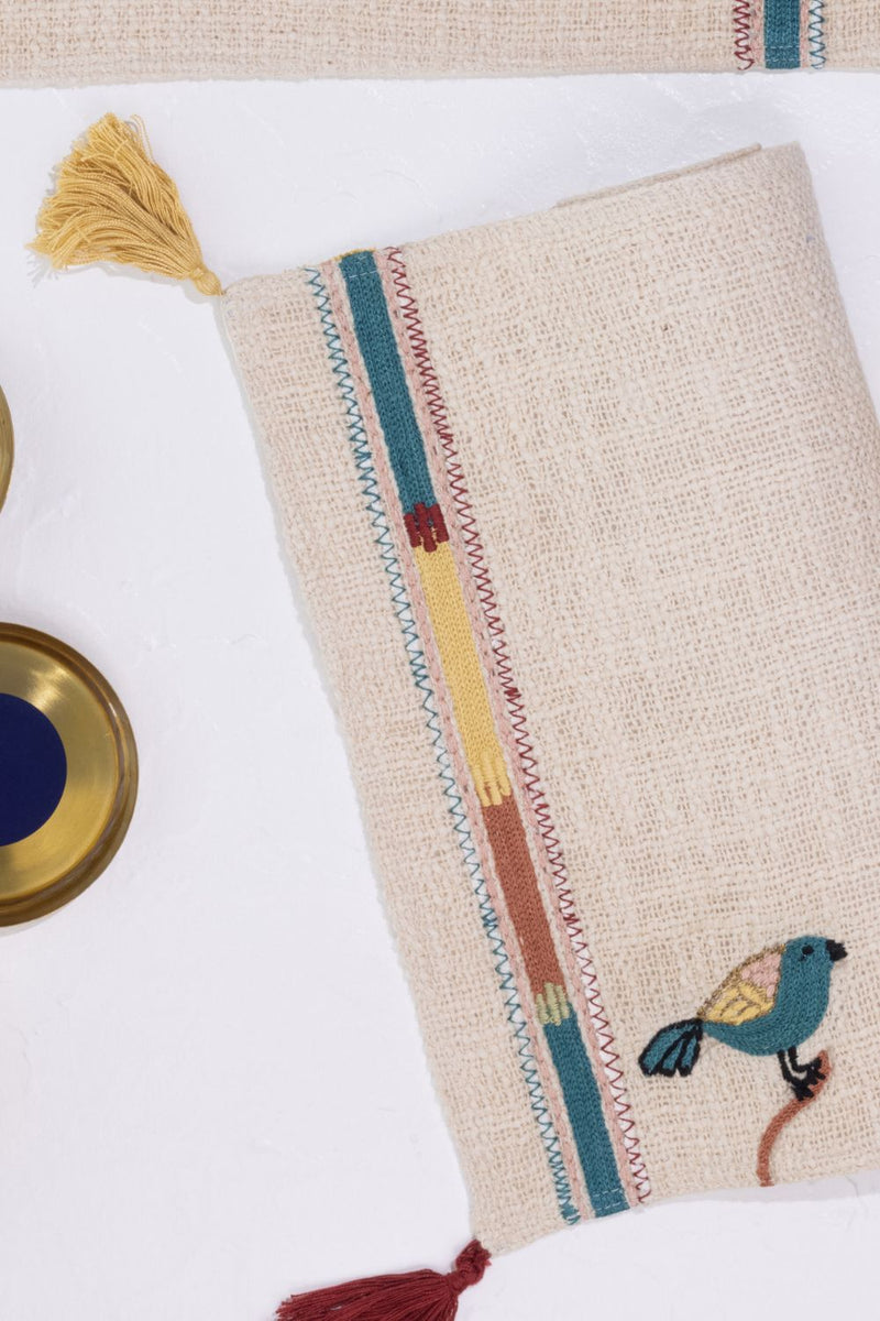 Asma Table Mats - Set of 4 linen by Gado Living for Worldwide