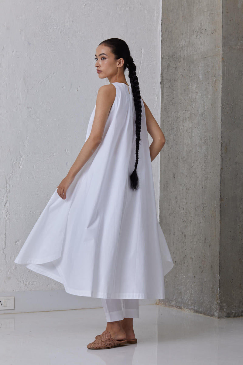 Audric Dress with Pants - Set Co-ord Set by The Summer House in white color for women Worldwide
