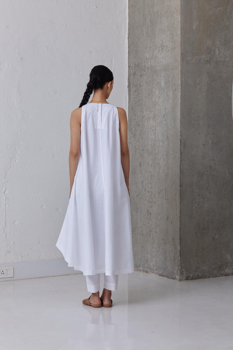 Audric Dress with Pants - Set Co-ord Set by The Summer House in white color for women Worldwide