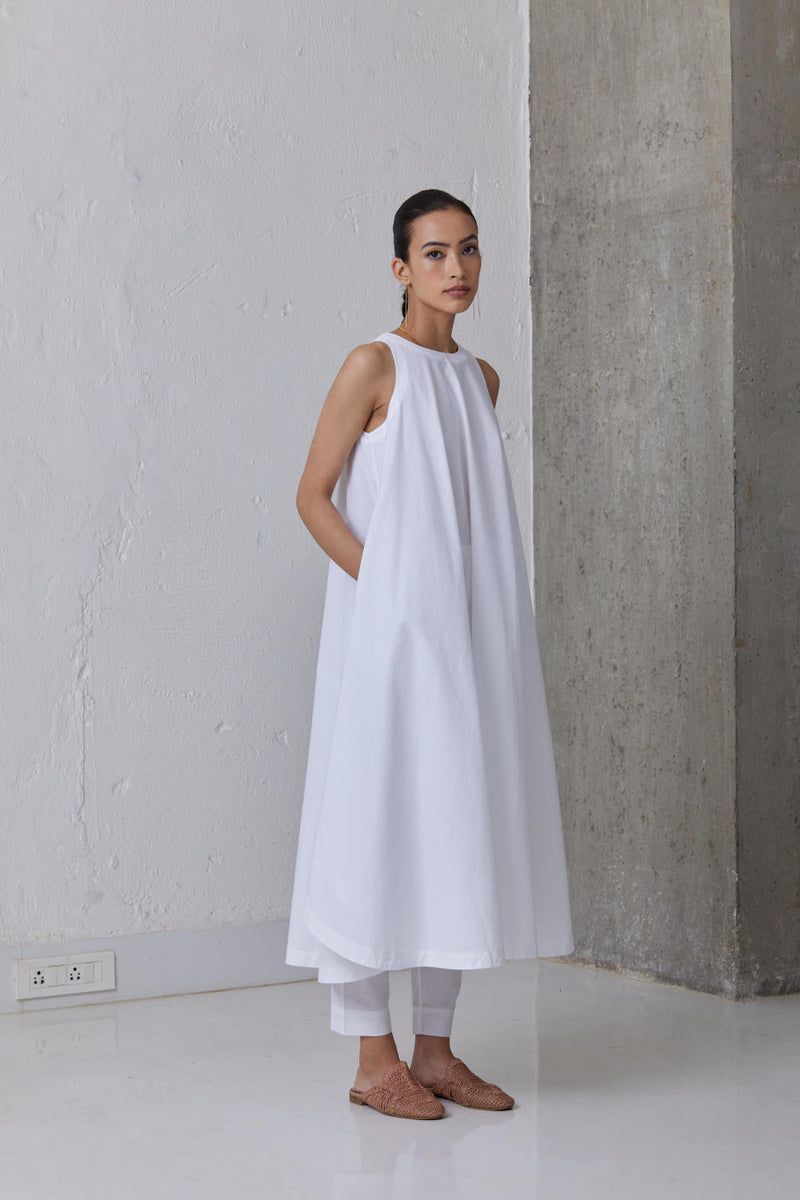 Audric Dress with Pants - Set Co-ord Set by The Summer House in white color for women Worldwide