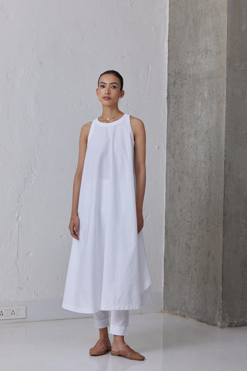 Audric Dress with Pants - Set Co-ord Set by The Summer House in white color for women Worldwide