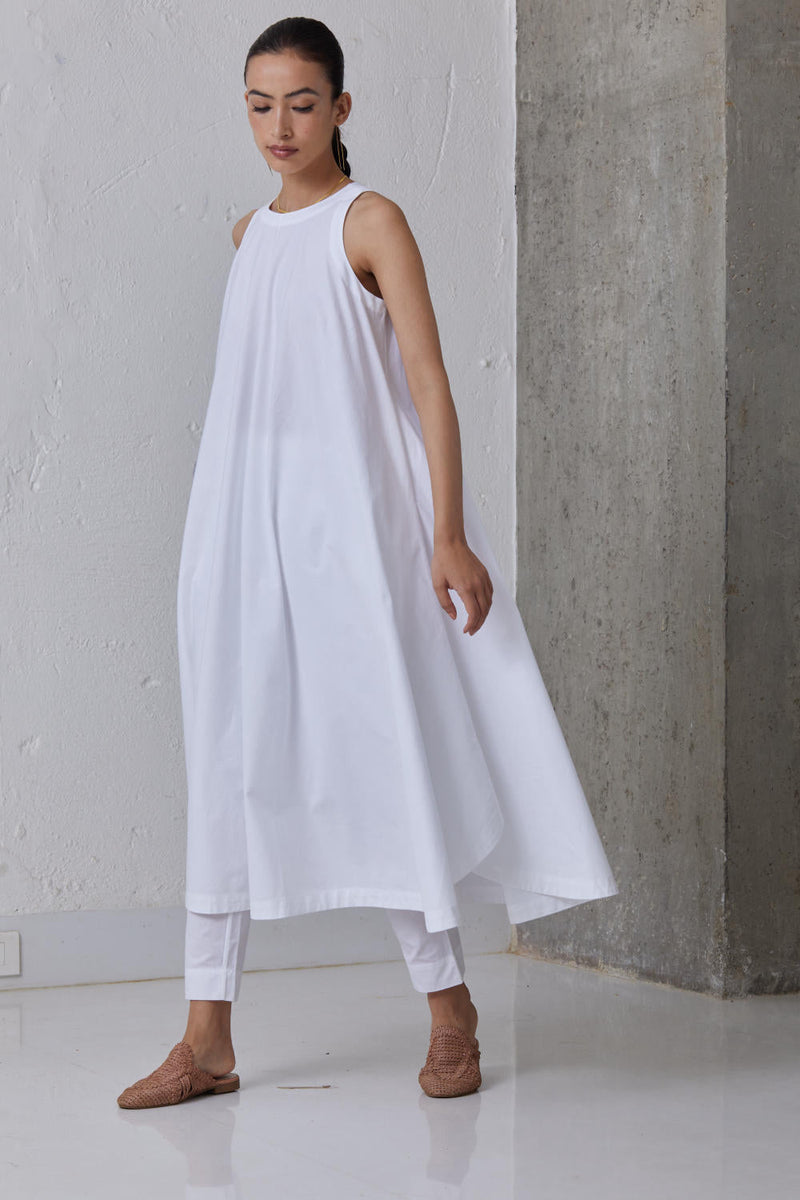 Audric Dress with Pants - Set Co-ord Set by The Summer House in white color for women Worldwide