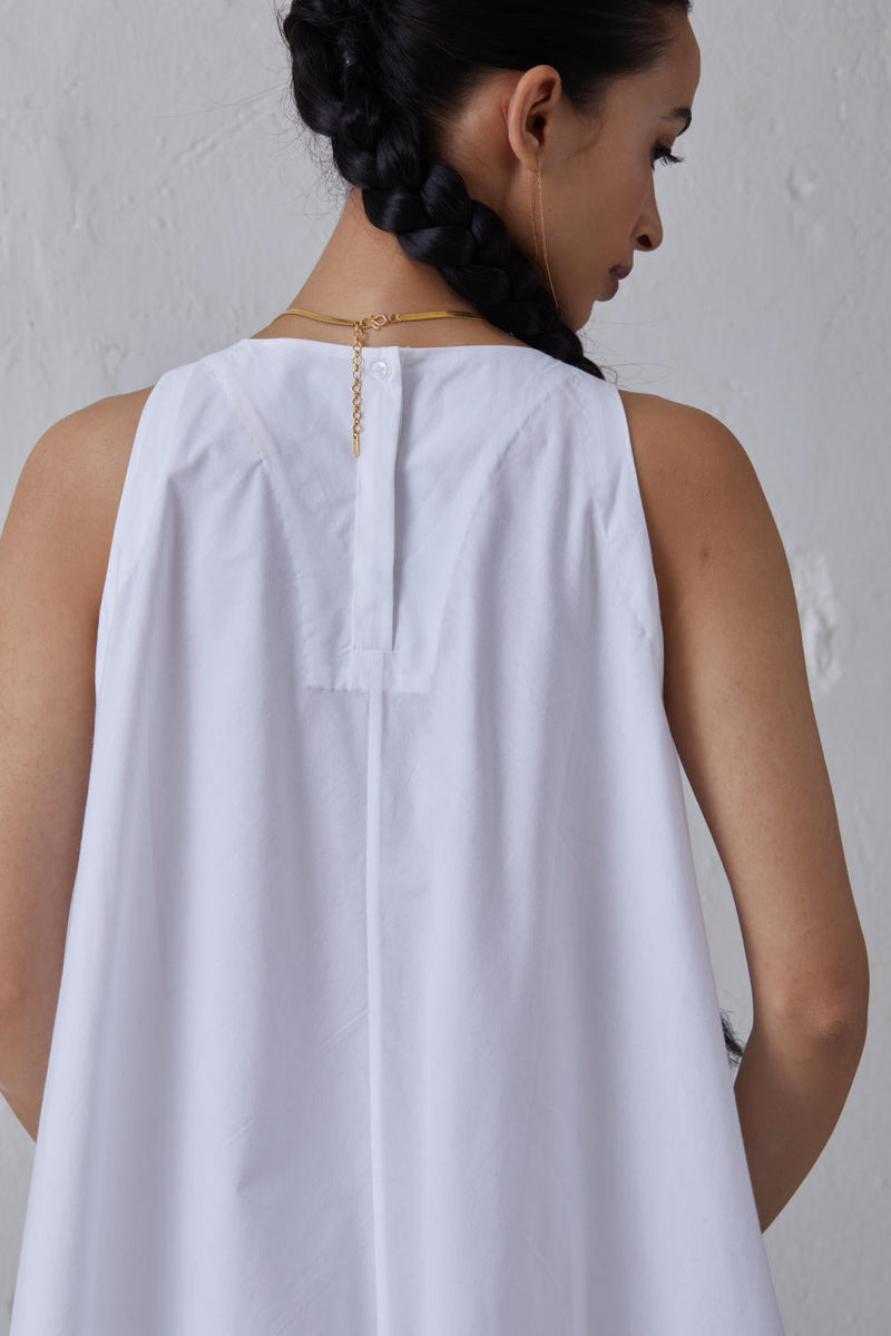 Audric Dress with Pants - Set Co-ord Set by The Summer House in white color for women Worldwide