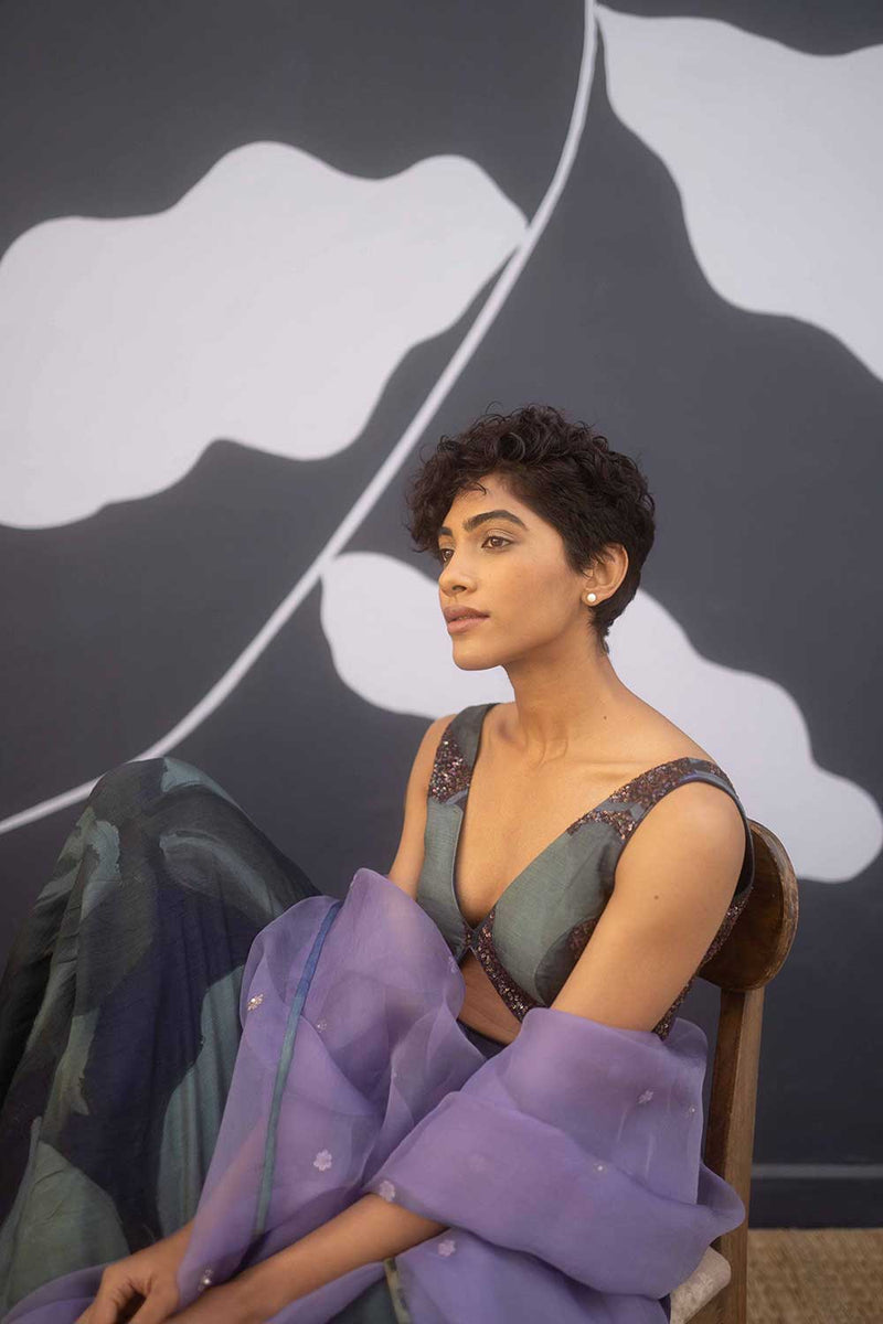 BABKA LEHENGA Indo-Western Wear by Yam for women Worldwide