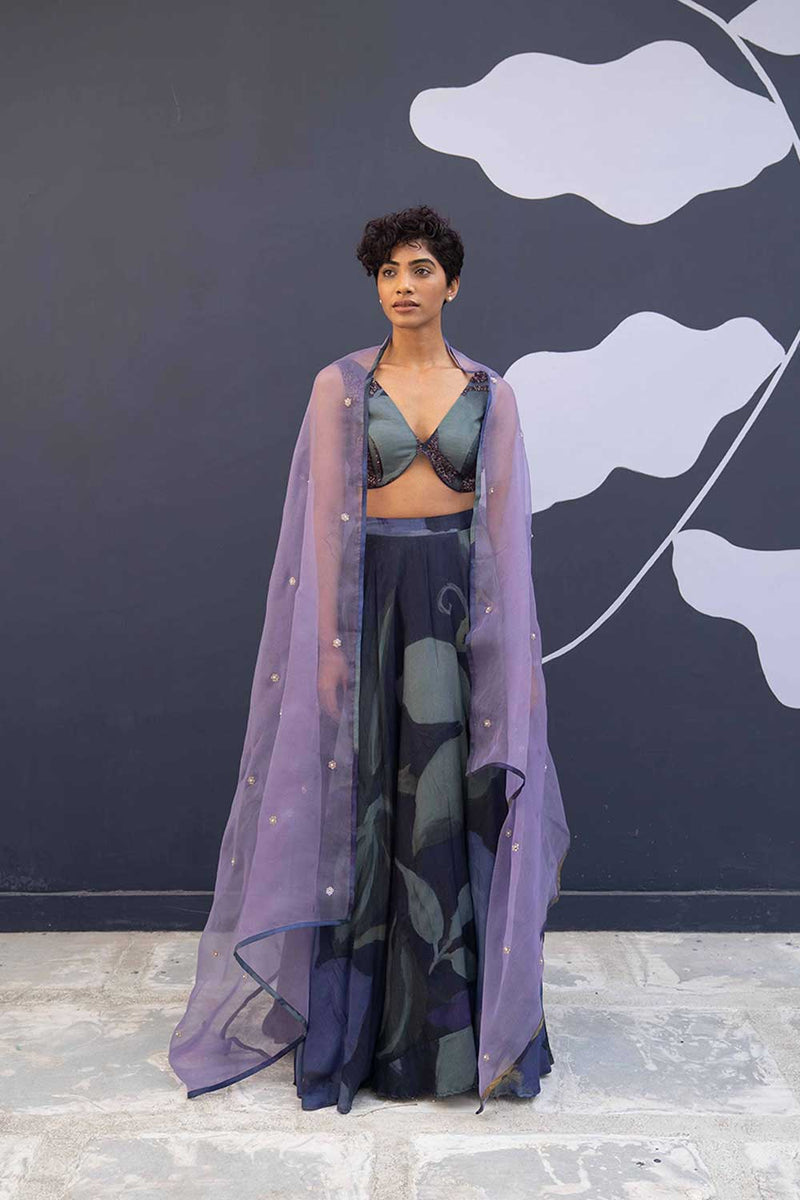 BABKA LEHENGA Indo-Western Wear by Yam for women Worldwide