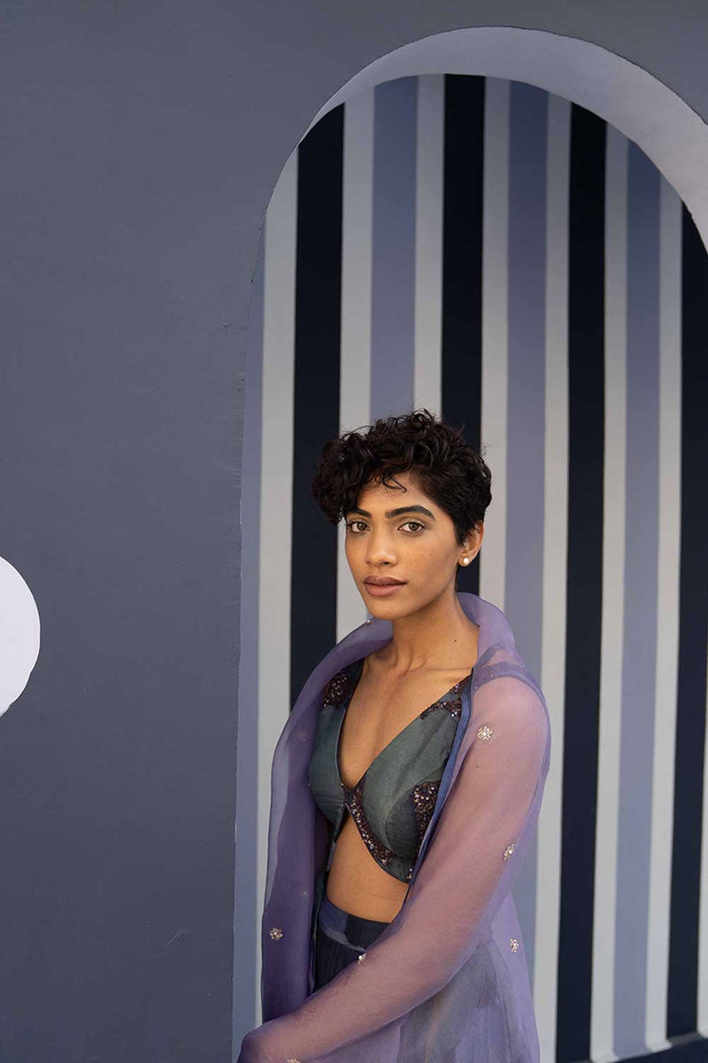 BABKA LEHENGA Indo-Western Wear by Yam for women Worldwide