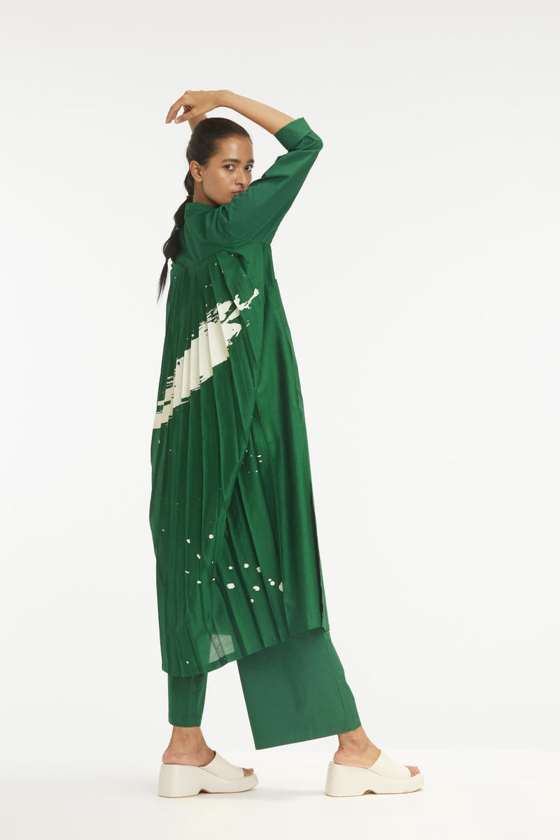 Back Pleat Jacket Co-ord Emerald Green Co-ord Set,Jackets & Overlays by THREE for women Worldwide