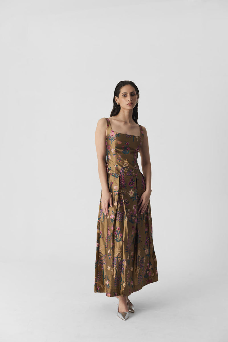 BAHAR DRESS silk by Yam in multi color for women Worldwide