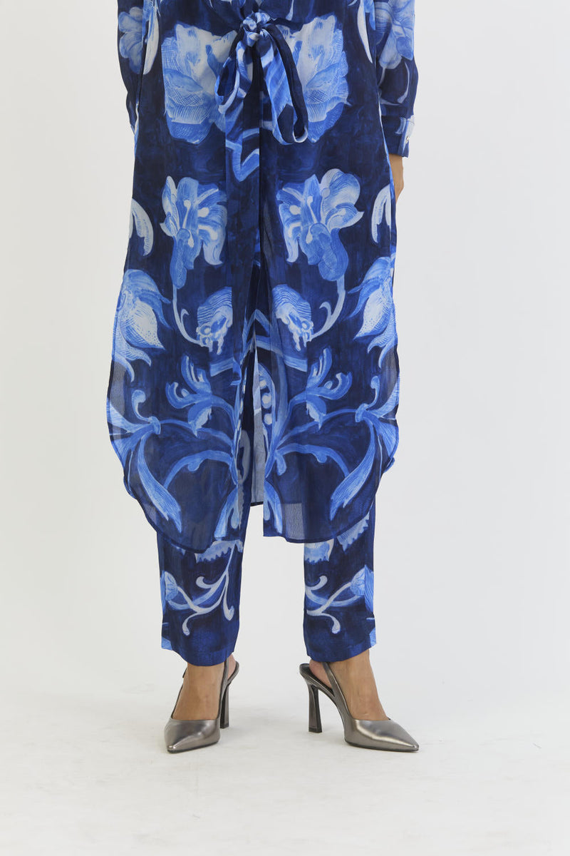 BILBERRY WRAP SET by Yam in blue color for women Worldwide