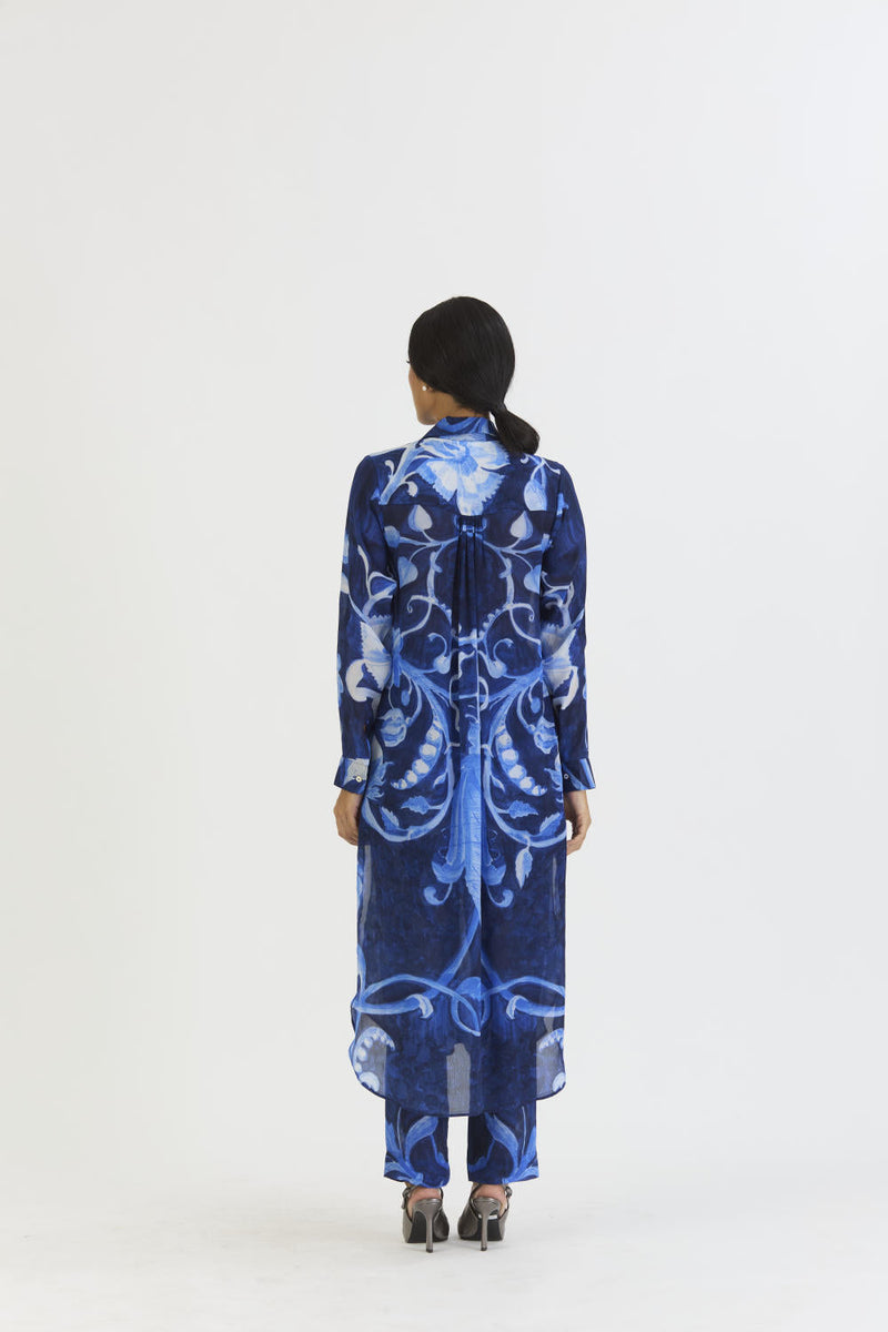 BILBERRY WRAP SET by Yam in blue color for women Worldwide