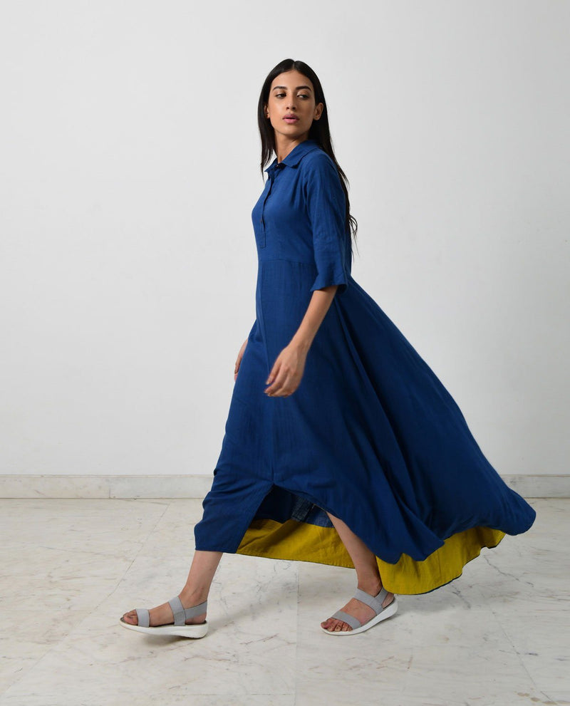 BLUE COLLAR JUMPY by Rias for women Worldwide