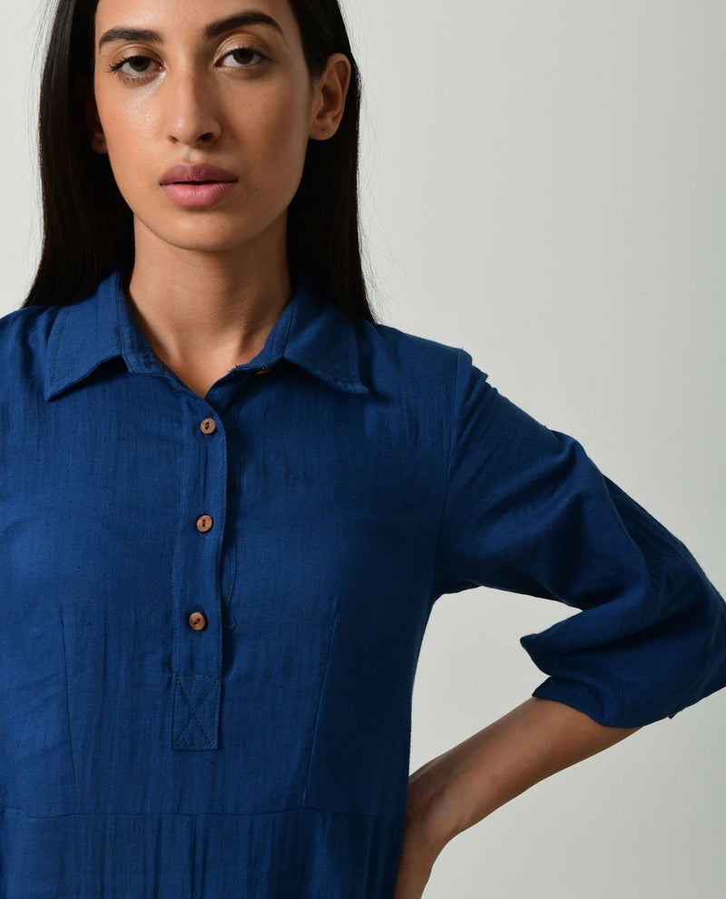 BLUE COLLAR JUMPY by Rias for women Worldwide
