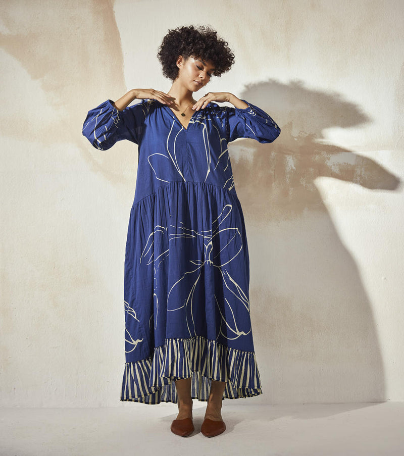 Blueberry Dress by Khara Kapas for women Worldwide