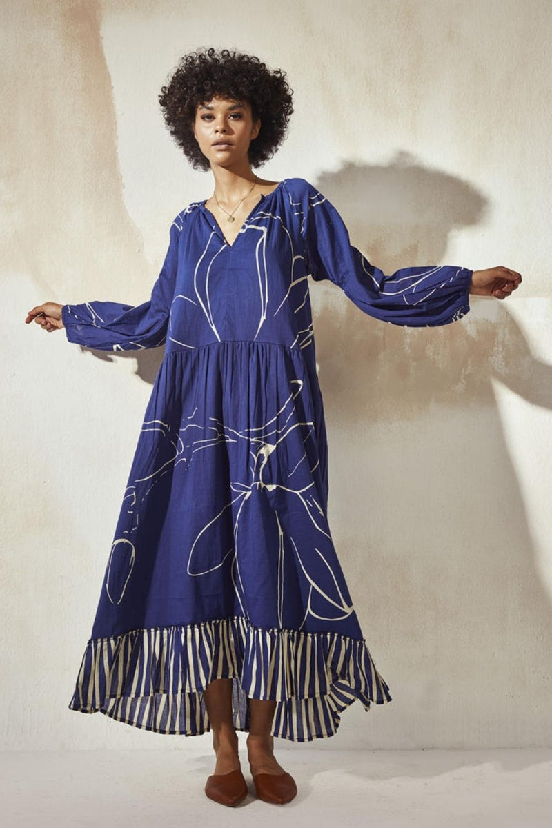 Blueberry Dress by Khara Kapas for women Worldwide