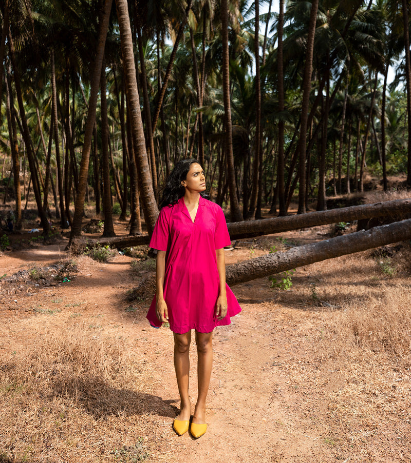 Blush lily Dress by Khara Kapas for women Worldwide