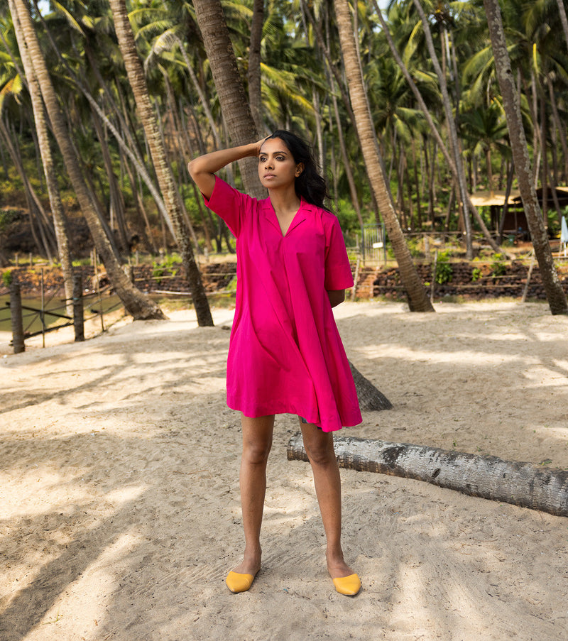 Blush lily Dress by Khara Kapas for women Worldwide