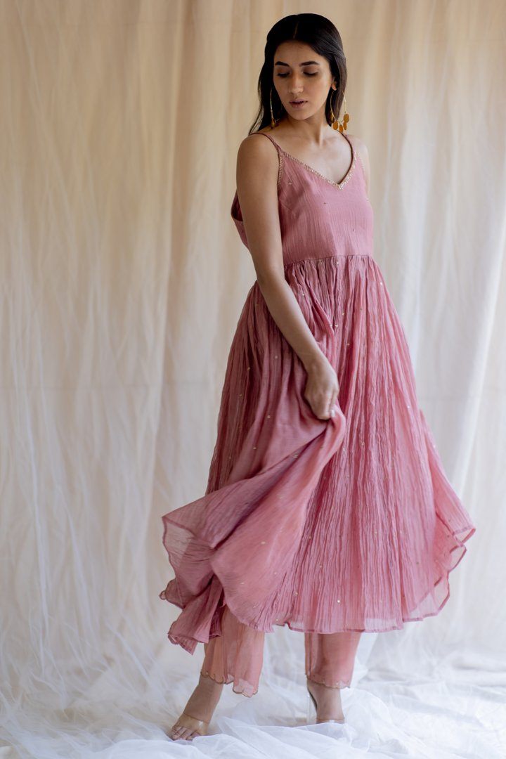 Blush Nasim Jama by Nirjara for women Worldwide