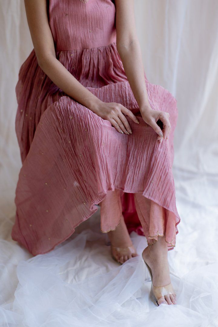 Blush Nasim Jama by Nirjara for women Worldwide