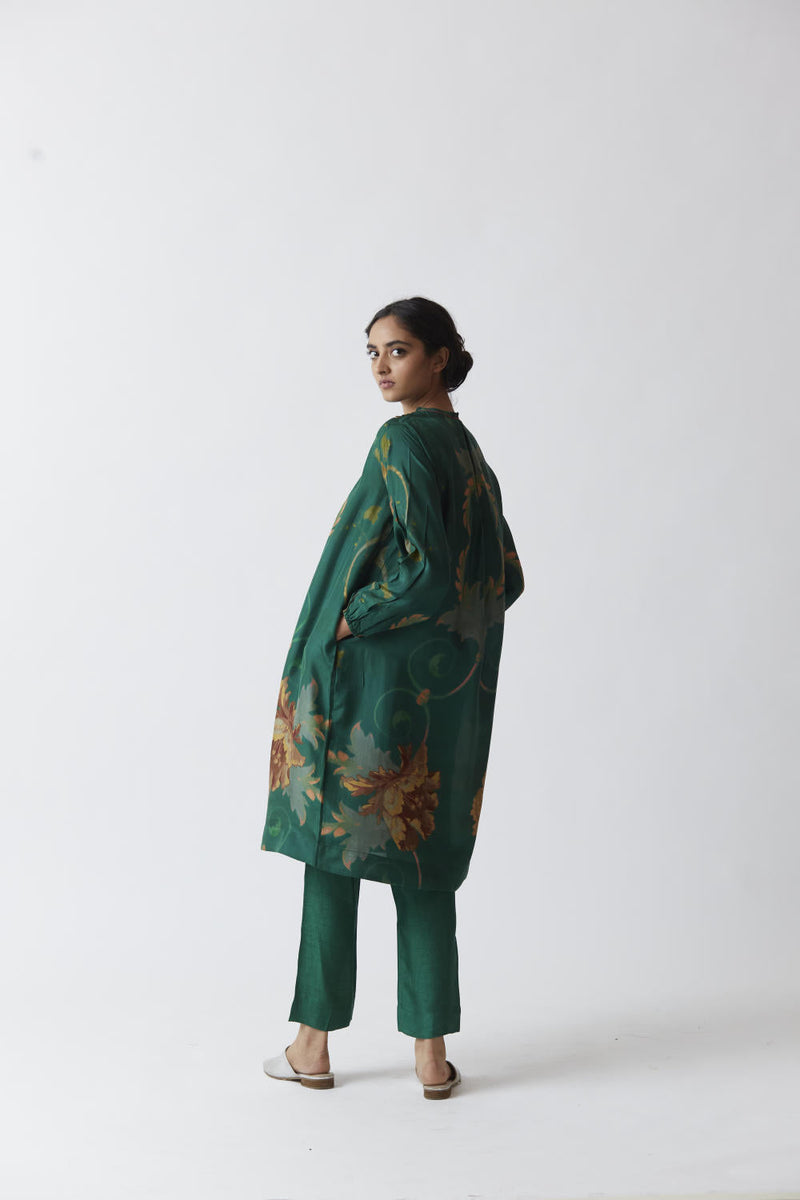 BOA SILK KURTA SET Kurta Sets by Yam for women Worldwide