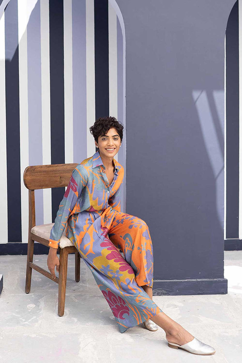 BORNEO ORANGE CO-ORD Co-ord Set by Yam for women Worldwide