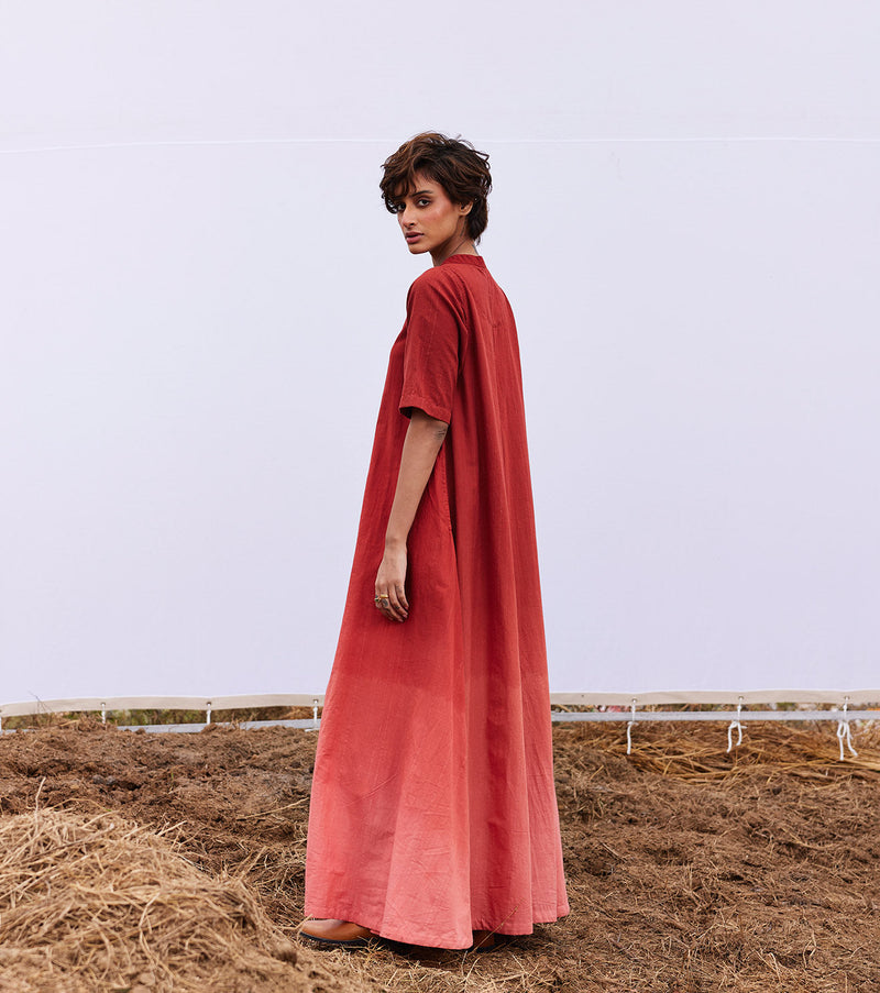 Brick jumpsuit by Khara Kapas in red for women Worldwide